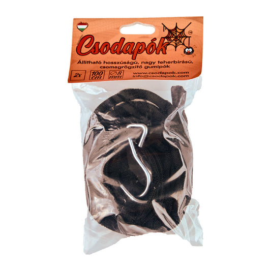 Fekete Csodapók – 100cm-es gumipók
